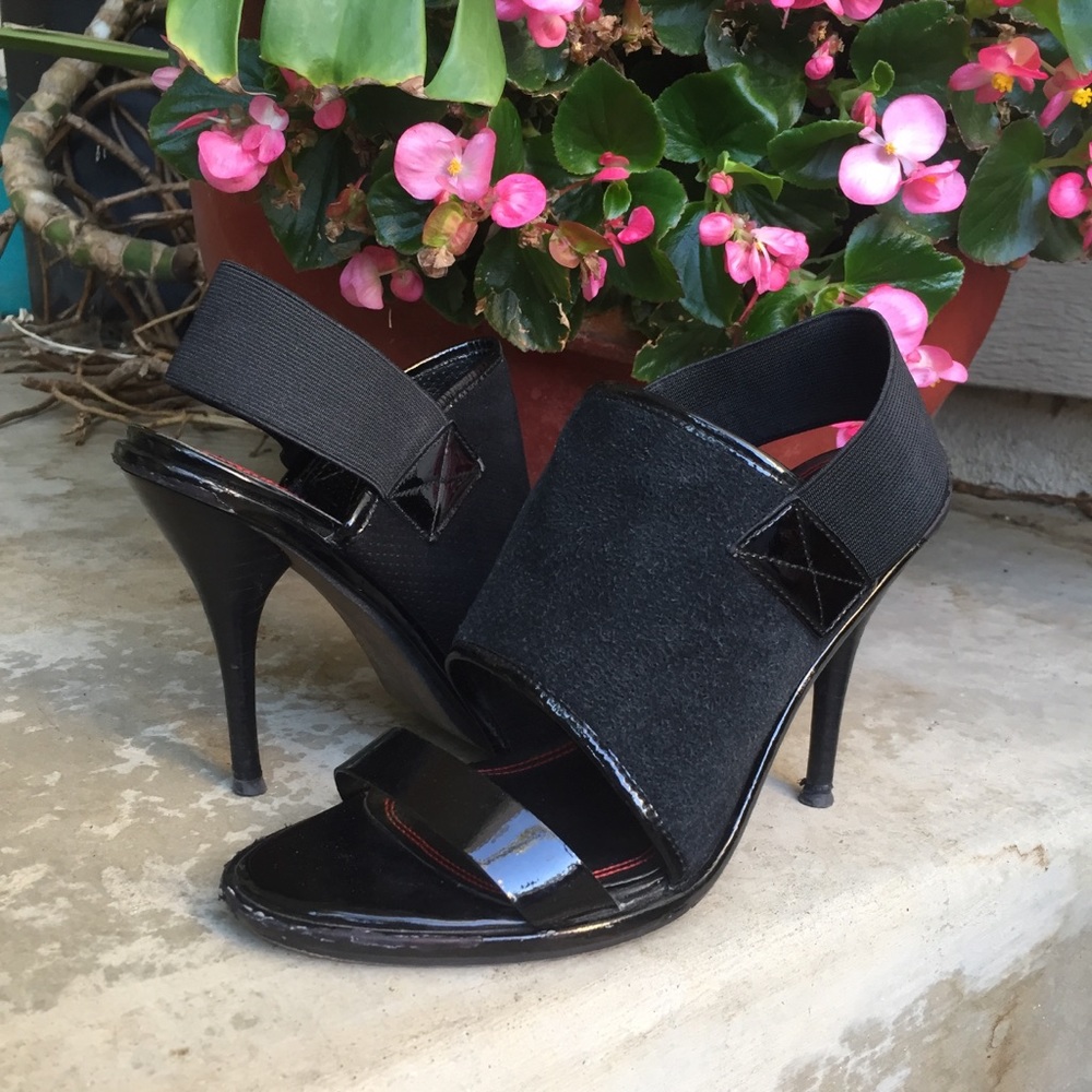 Miss Sixty Selina LeatherSuede Stiletto Heels 37.5